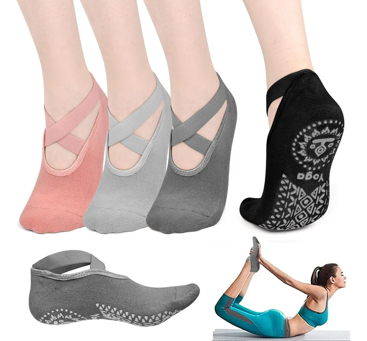 Calcetin Antideslizante Yoga