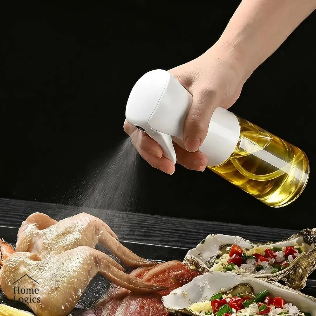 Dispensador De Aceite Spray Vidrio Cocina 200ml