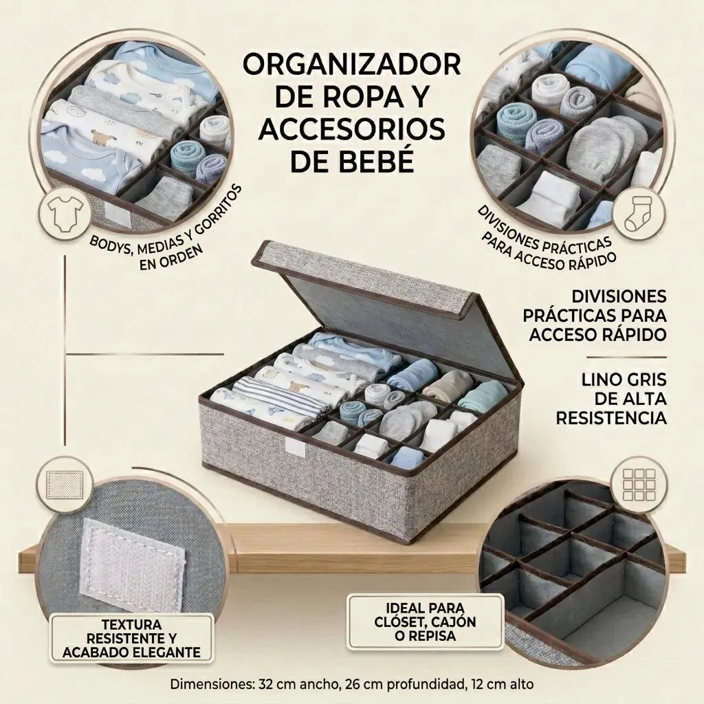 Organizador De Ropa Pequena