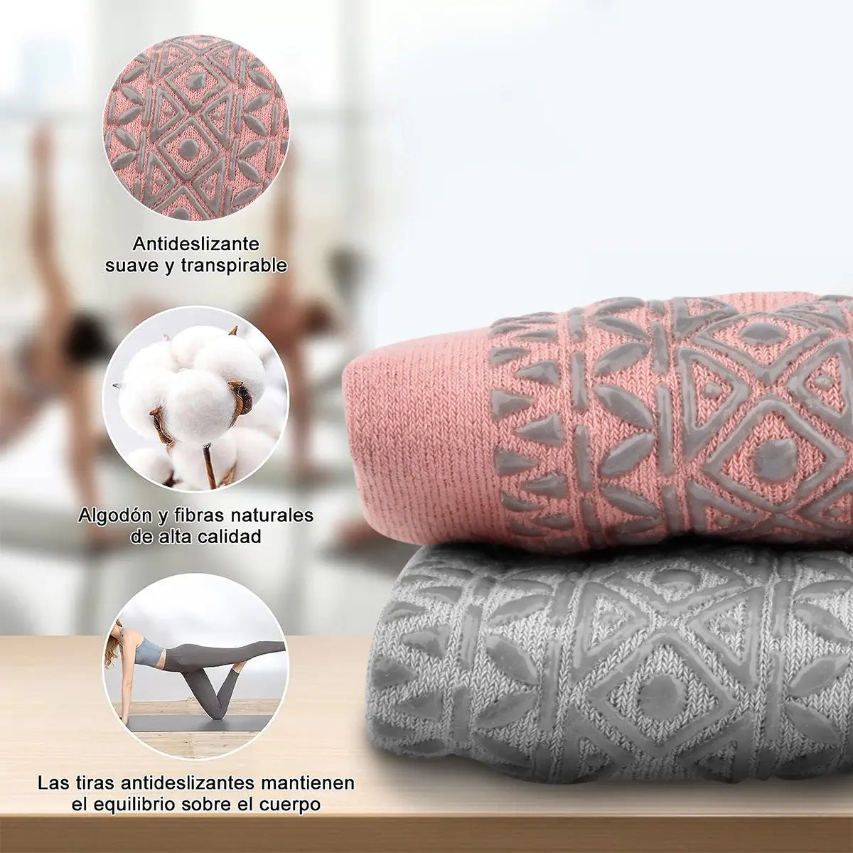 Calcetin Antideslizante Yoga