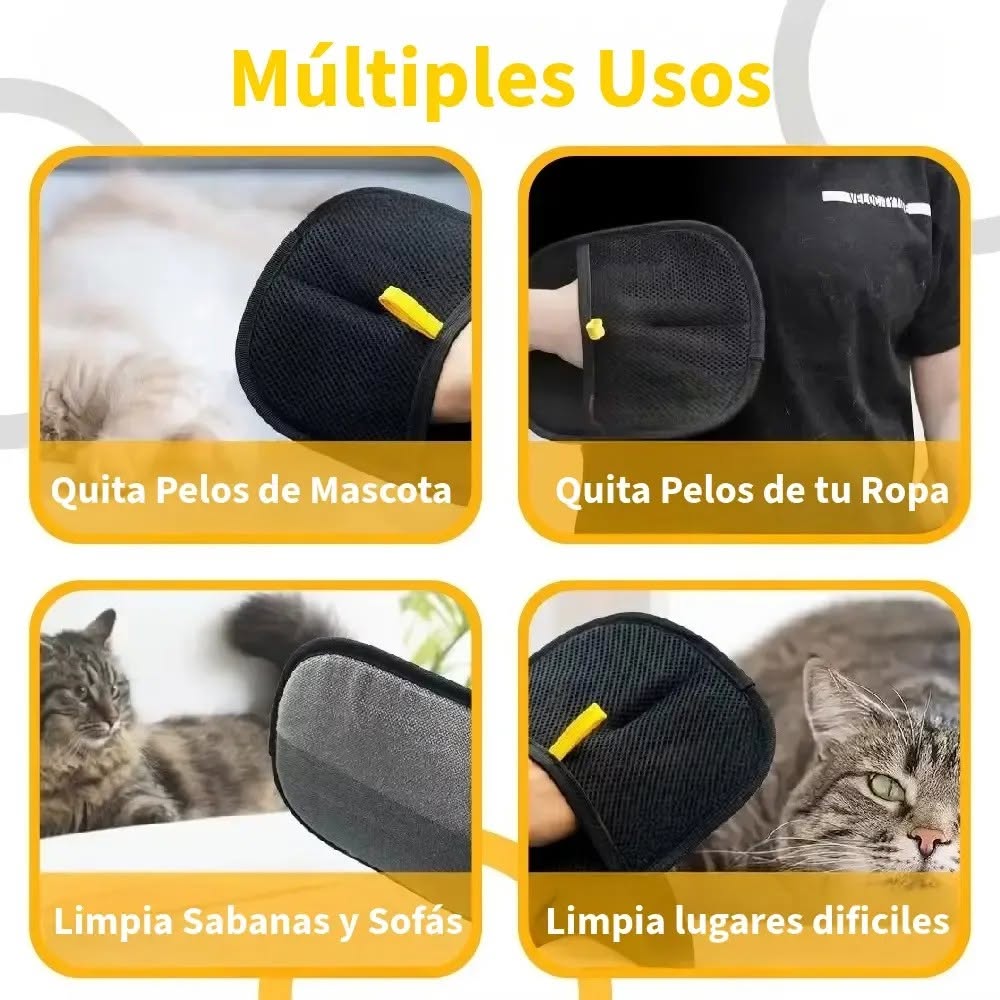 Guante removedor de pelusas